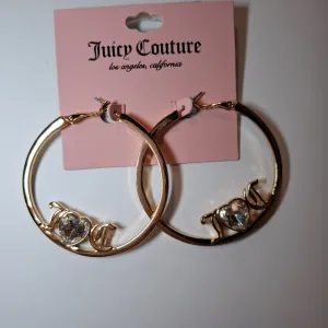 NOVE Juicy Couture zlatne hoop mindjuse