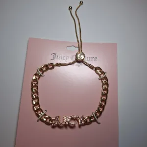 Nova zlatna Juicy Couture narukvica sa cirkonima