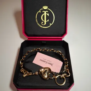 NOVA zlatna Juicy Couture srce narukvica + kutija