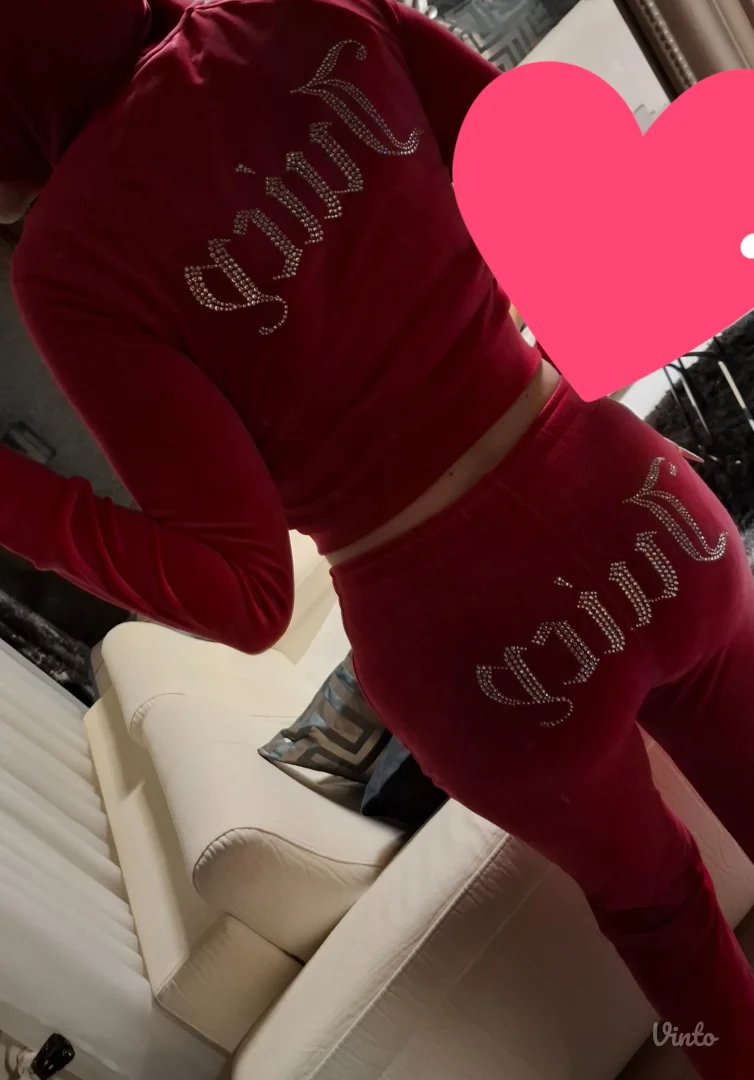 NOVA crvena Juicy Couture trenerka set S/36