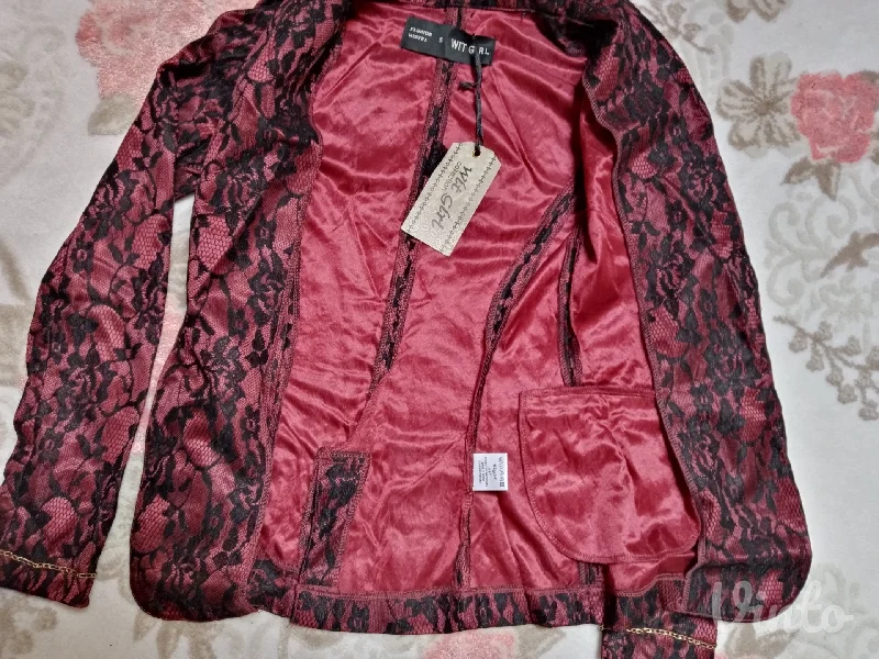 Svečani bordo sako XS