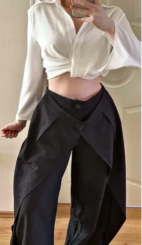 viralne crne pantalone