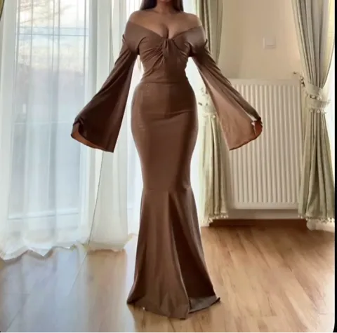 viralna sivena haljina