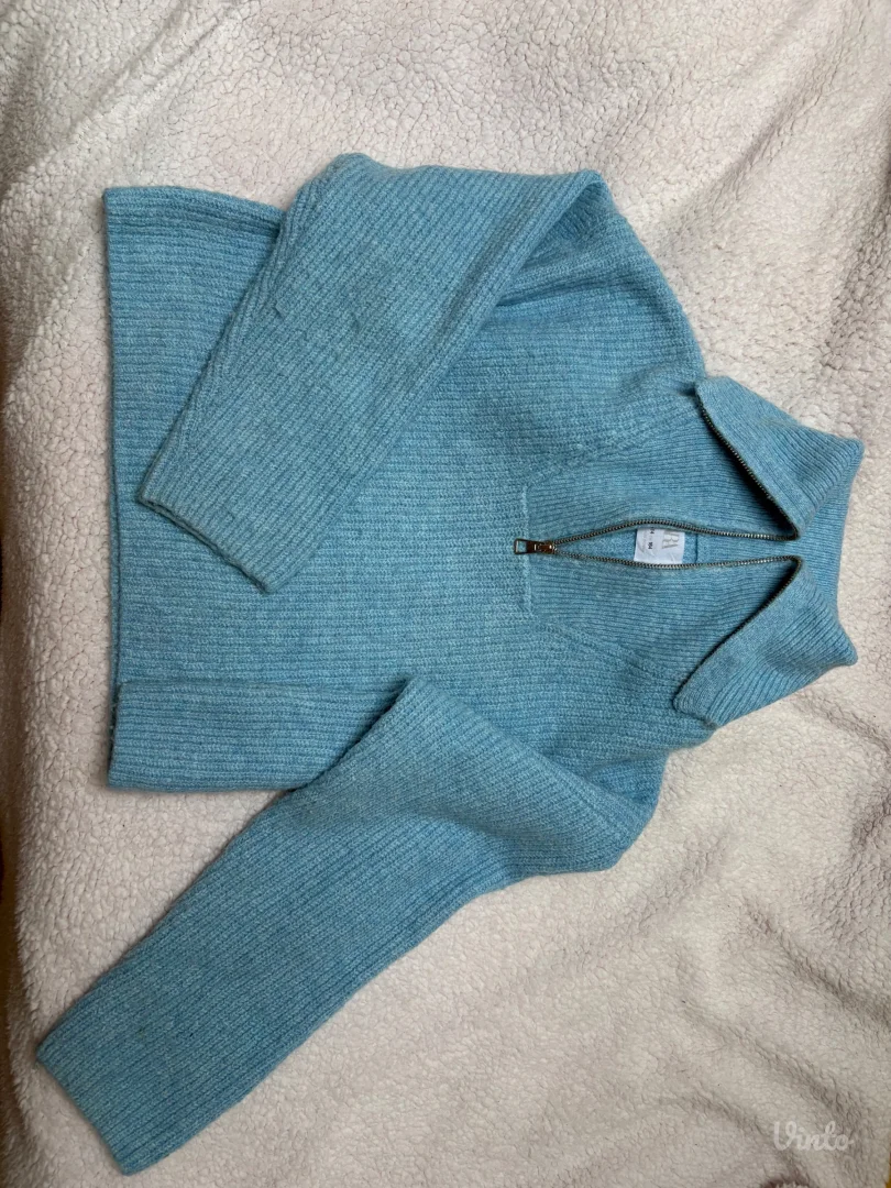 Zara-quarter zip dzemper