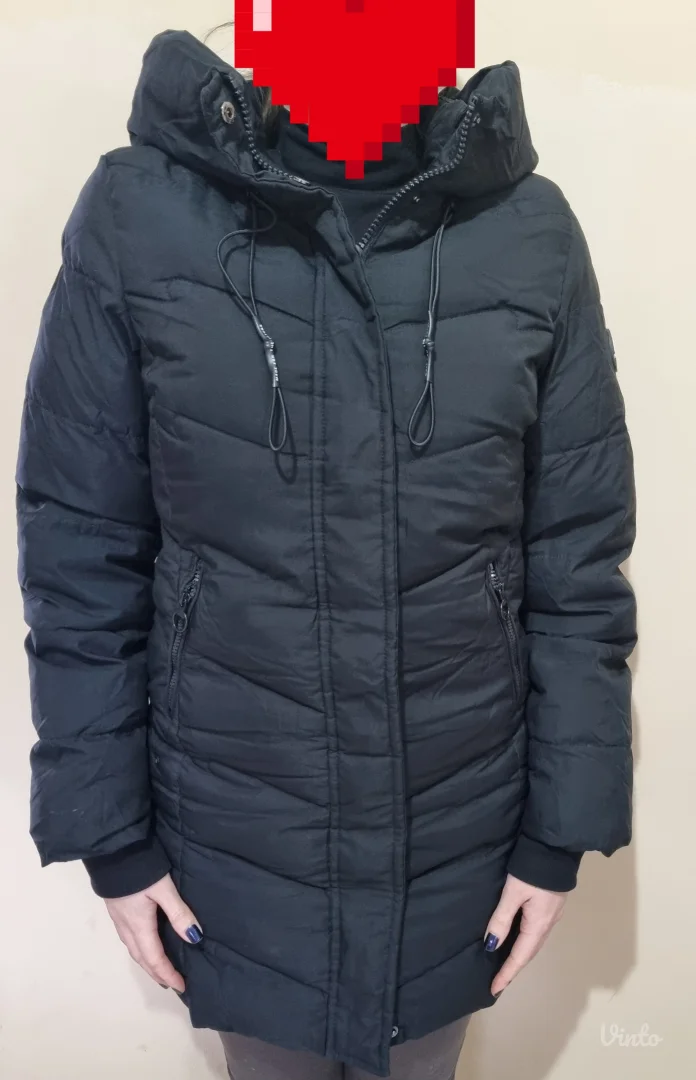 Nature Crna Dugacka Jakna S/M