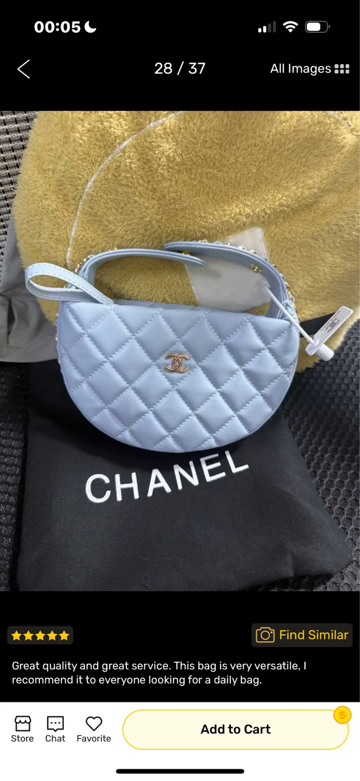 Chanel plava