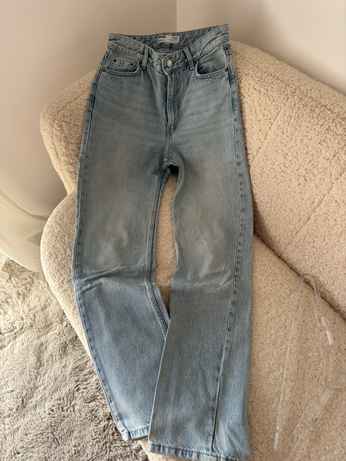 bershka high waisted jeans