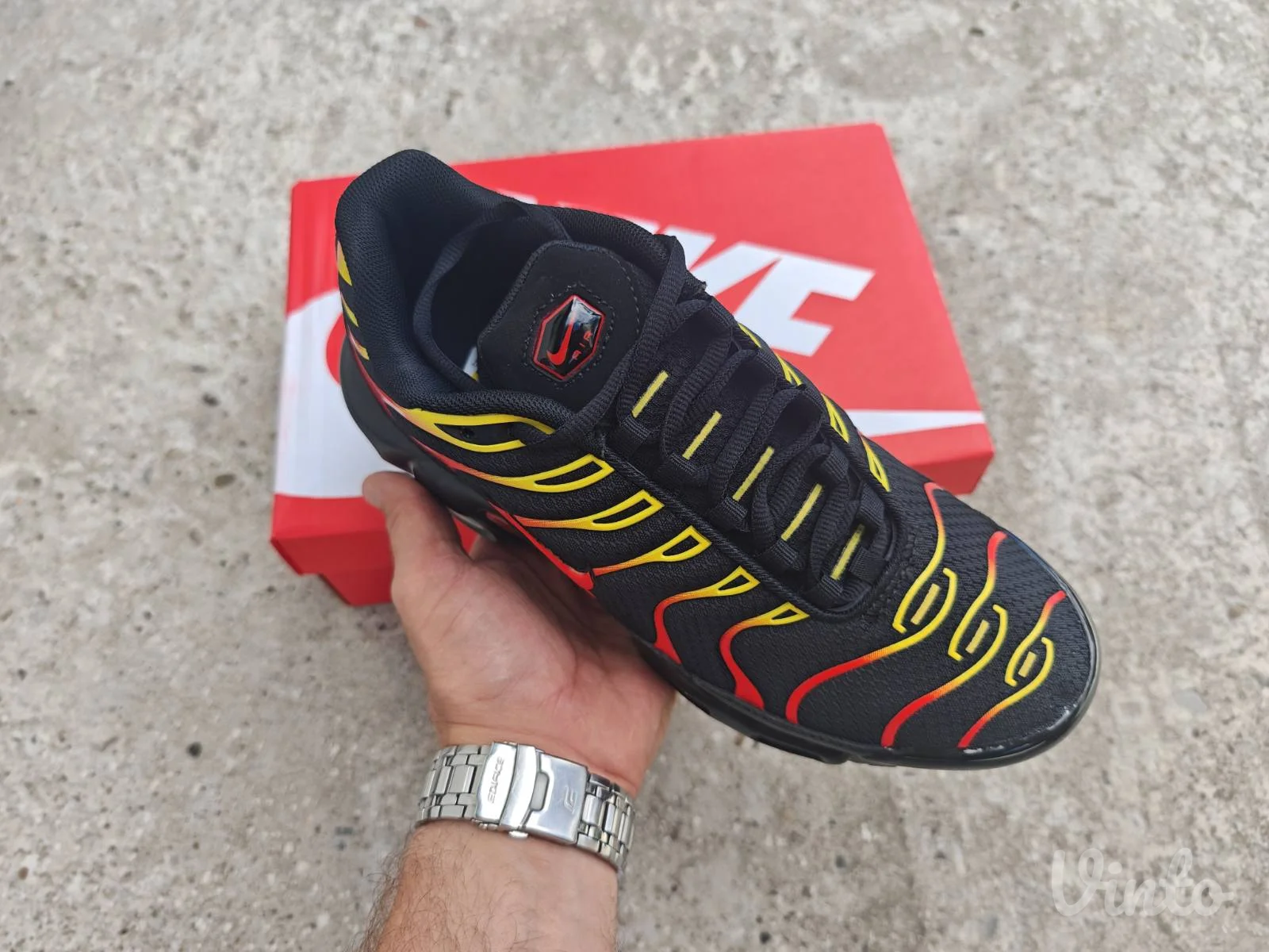 Nike Air Max Plus TN Black University Orange