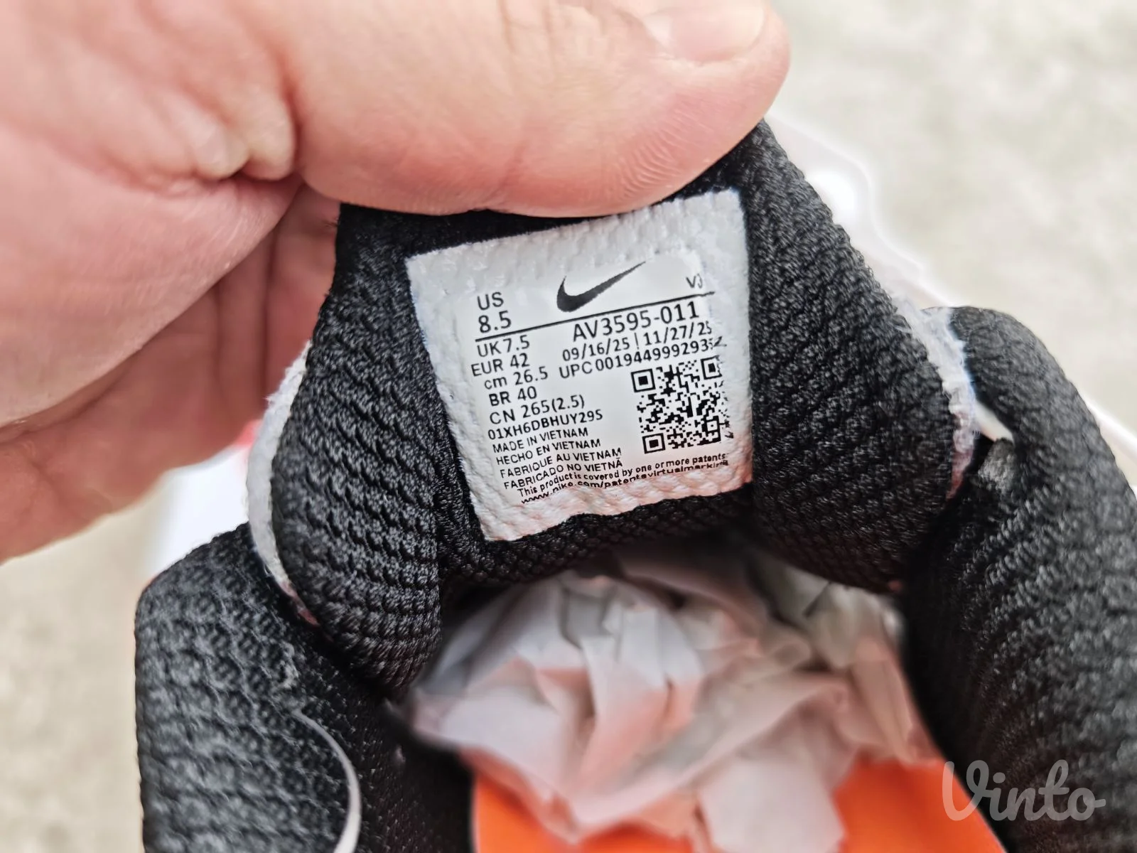 Nike Air Shox TL Bright Mandarin Grey