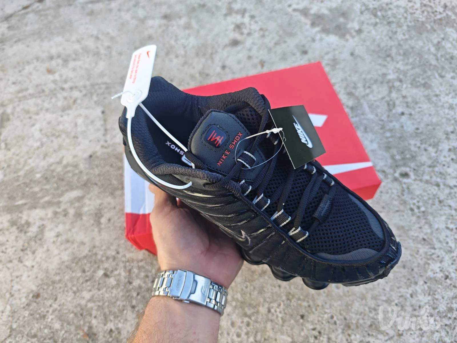 Nike Shox TL Triple Black