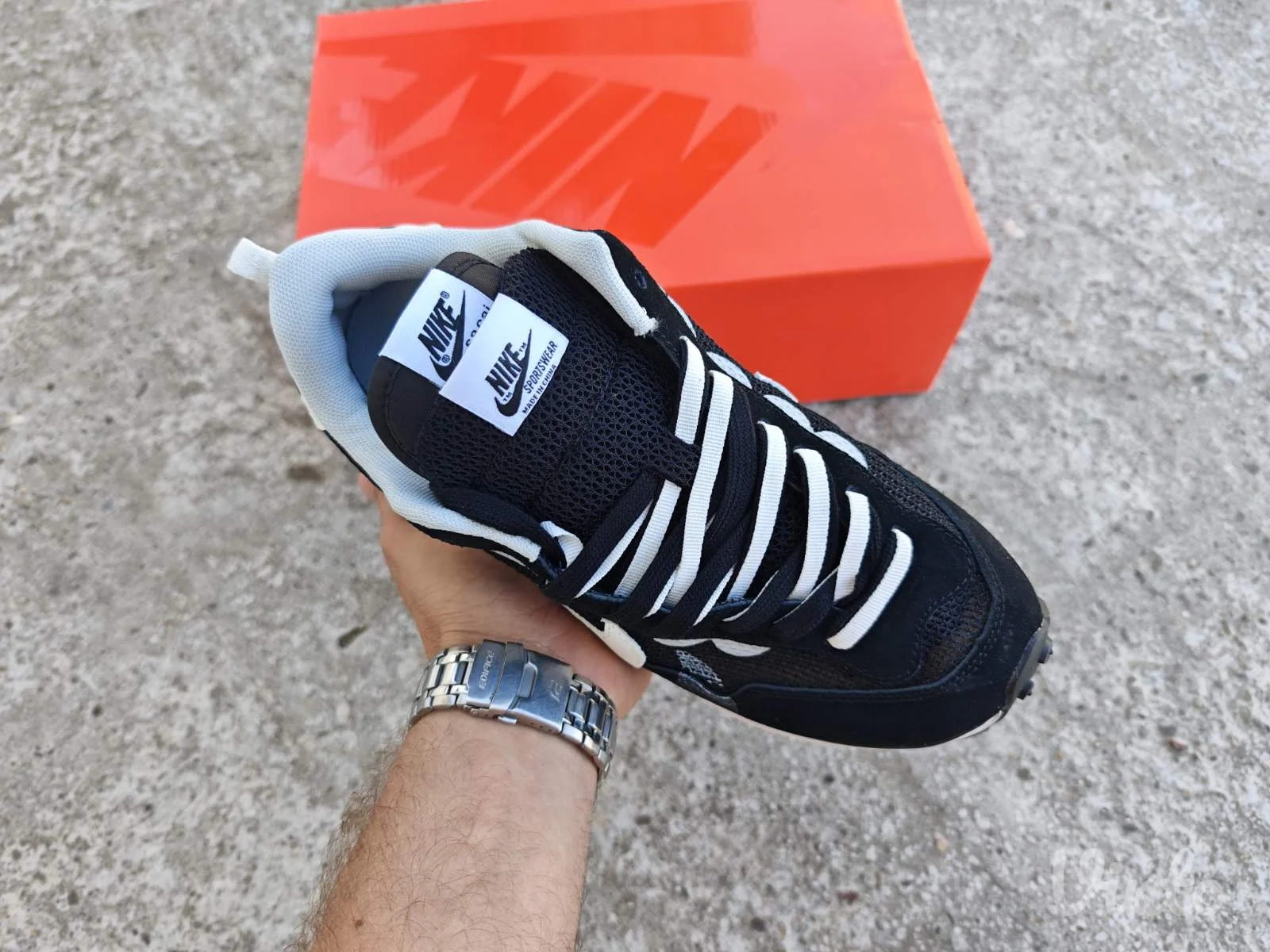 Nike Vaporwaffle Sacai Black White
