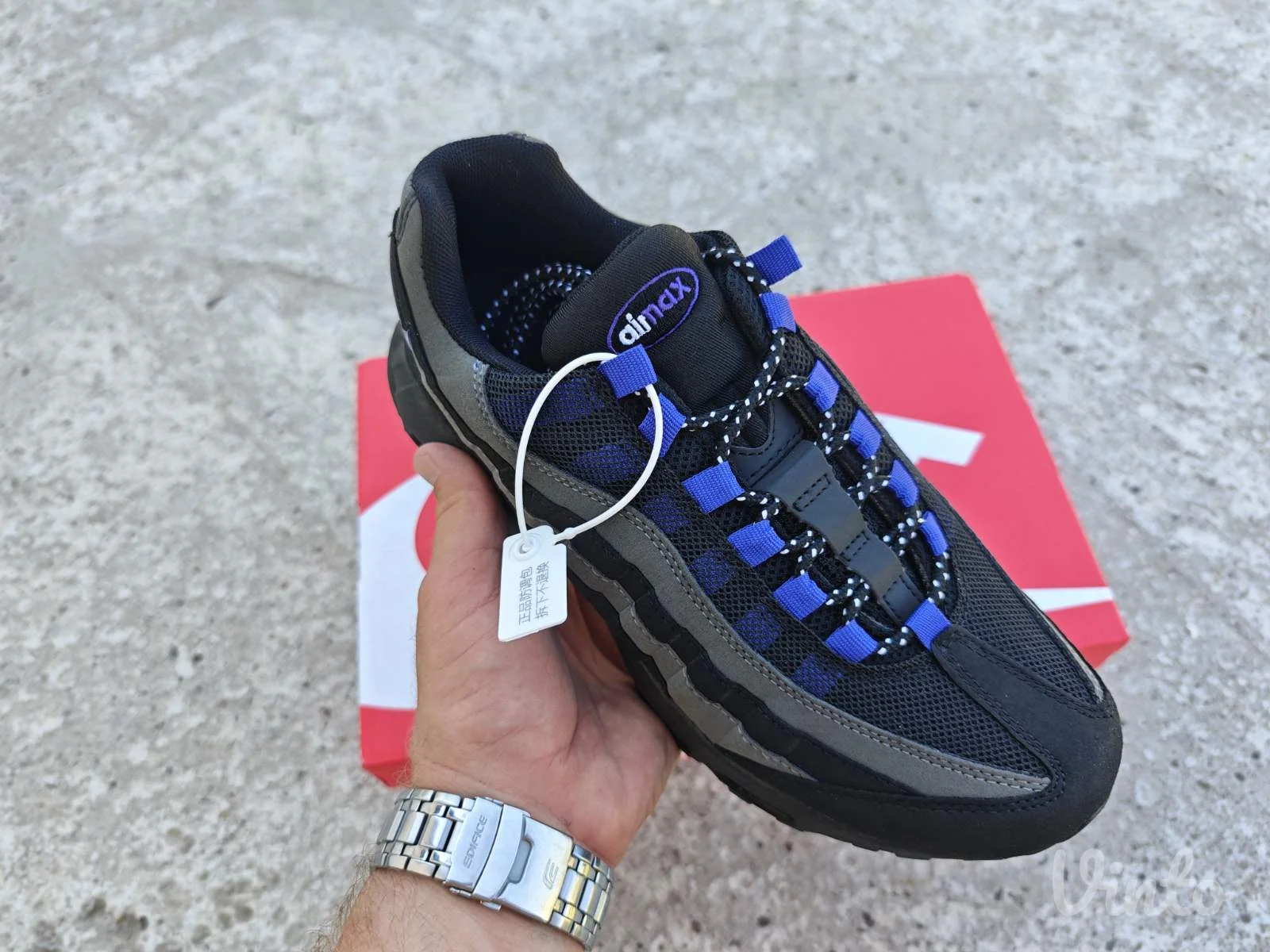 Nike Air Max 95 Jewel Black Deep Royal