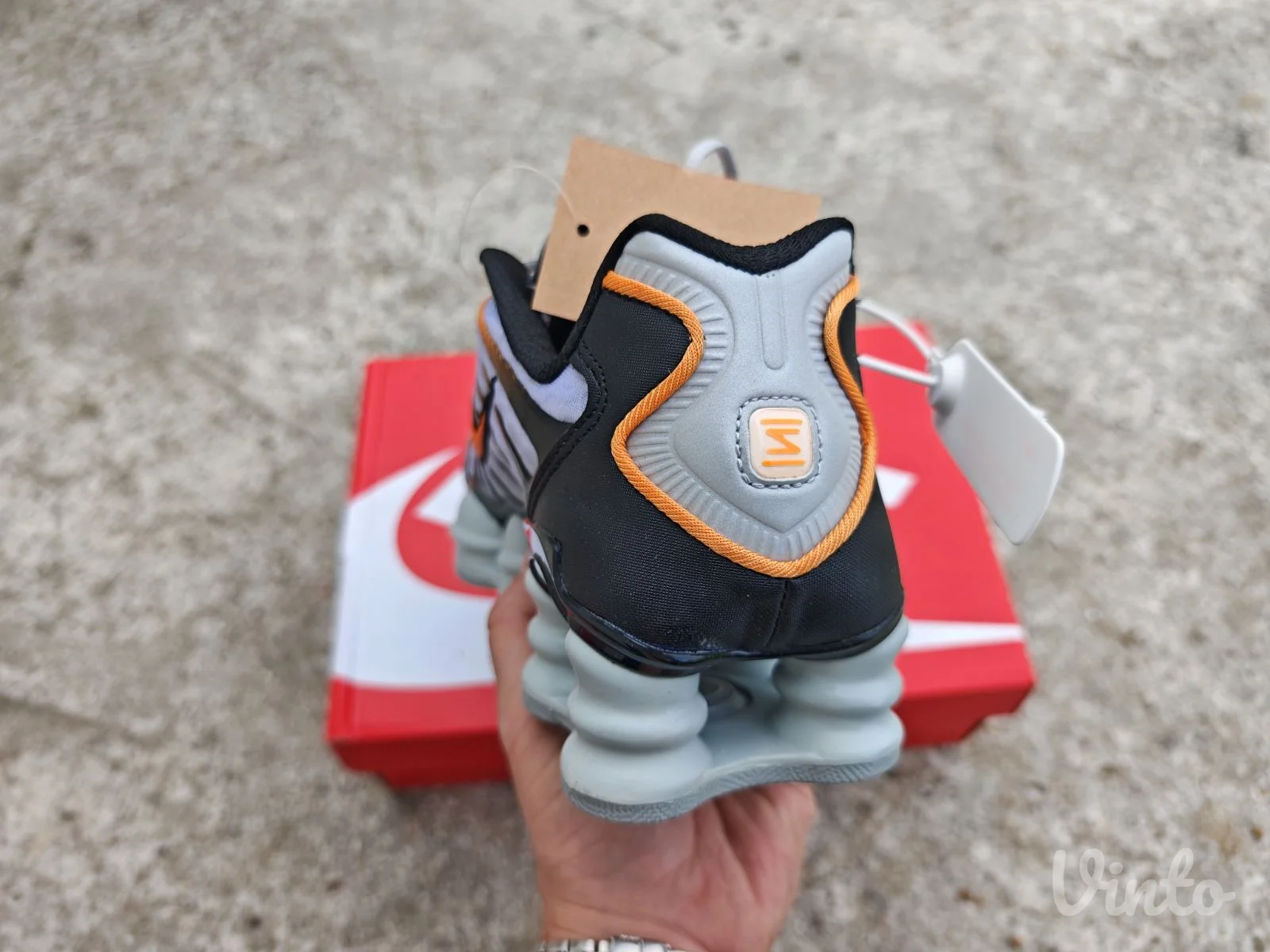 Nike Air Shox TL Bright Mandarin Grey