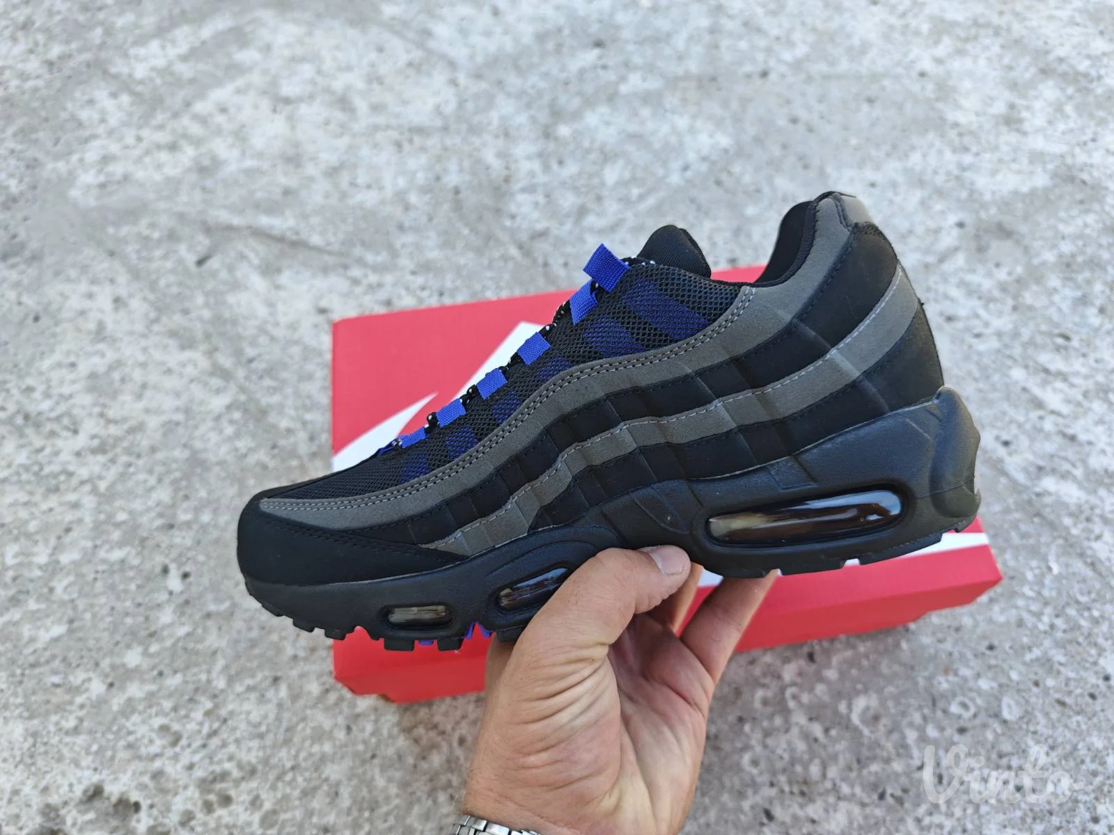 Nike Air Max 95 Jewel Black Deep Royal