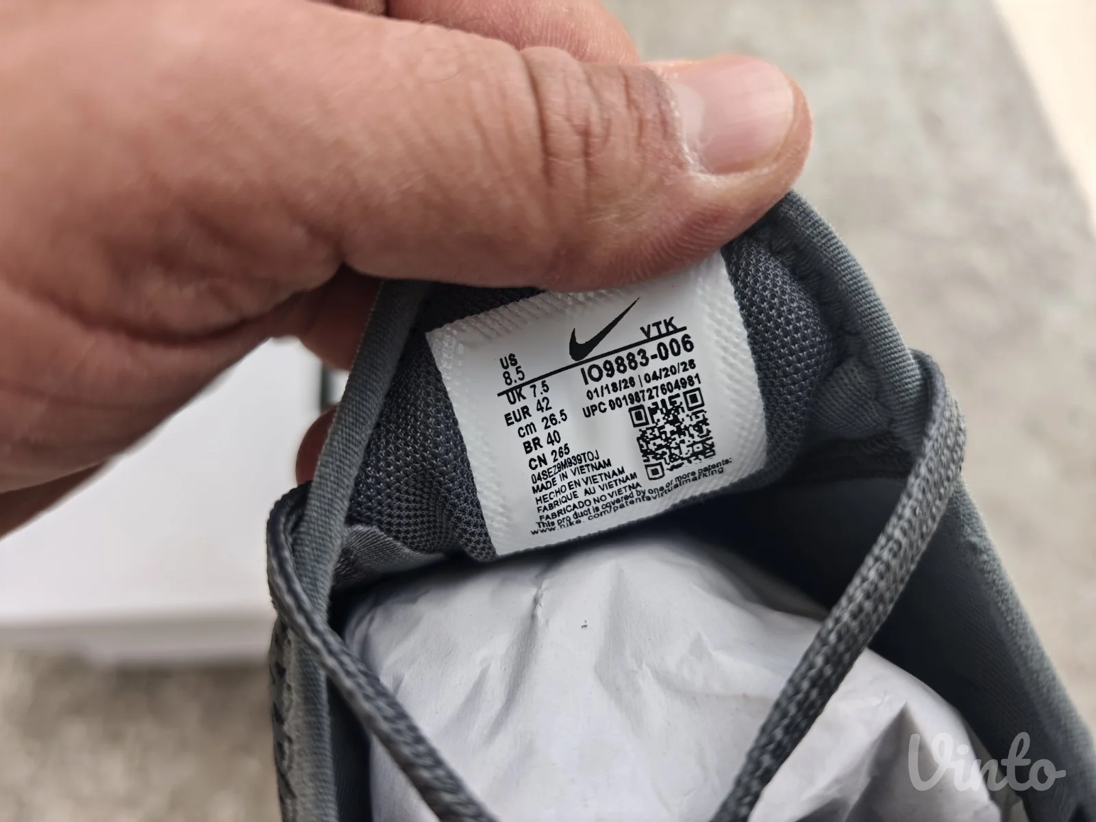 Nike Air Max 270 Premium Grey