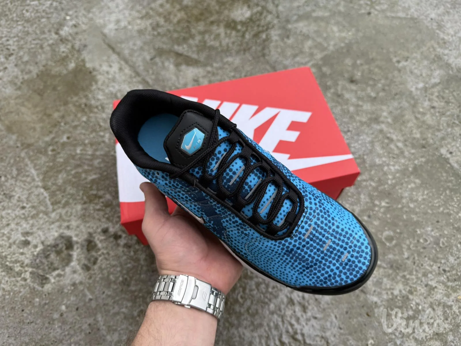 Nike Air Max Plus TN Dot Pattern Black Dusty Cactus