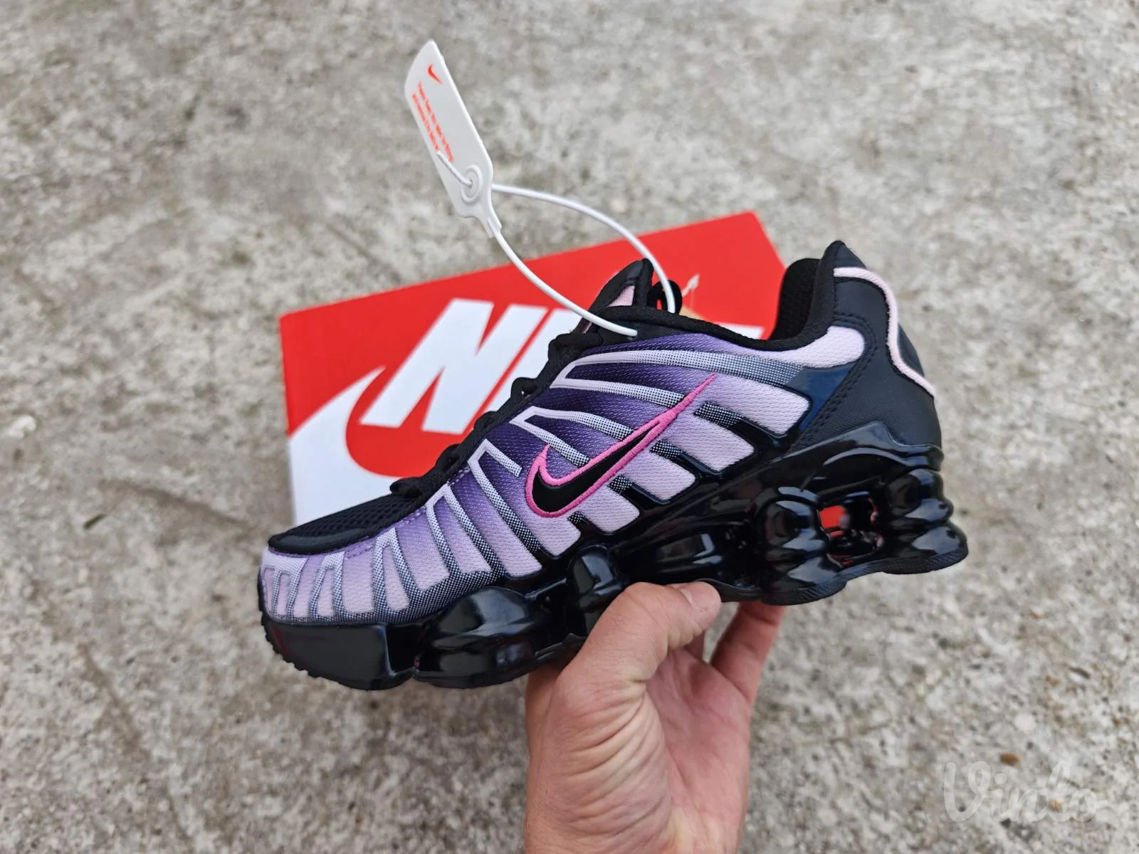 Nike Shox TL Black Play Pink