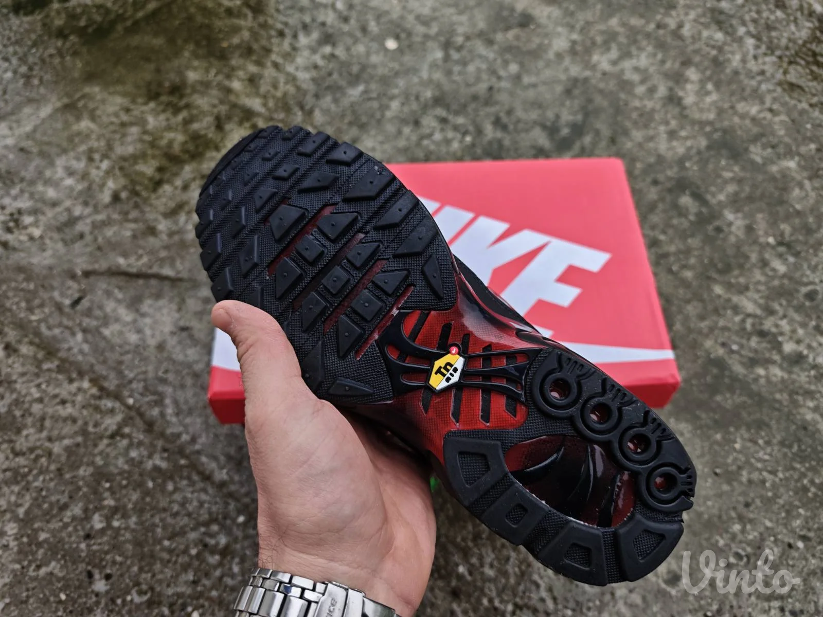 Nike Air Max Plus TN Black Red New