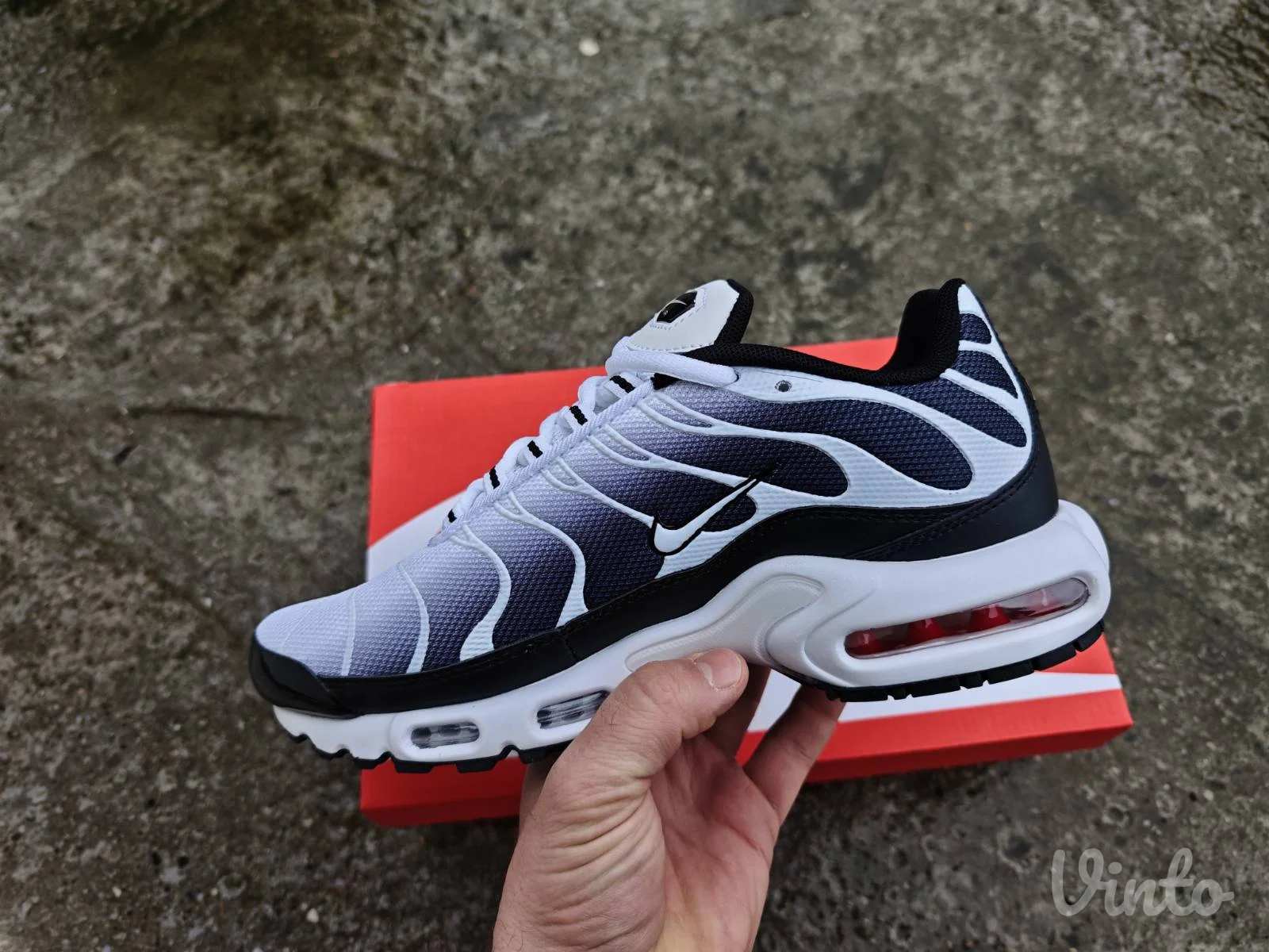 Nike Air Max Plus TN White Black New