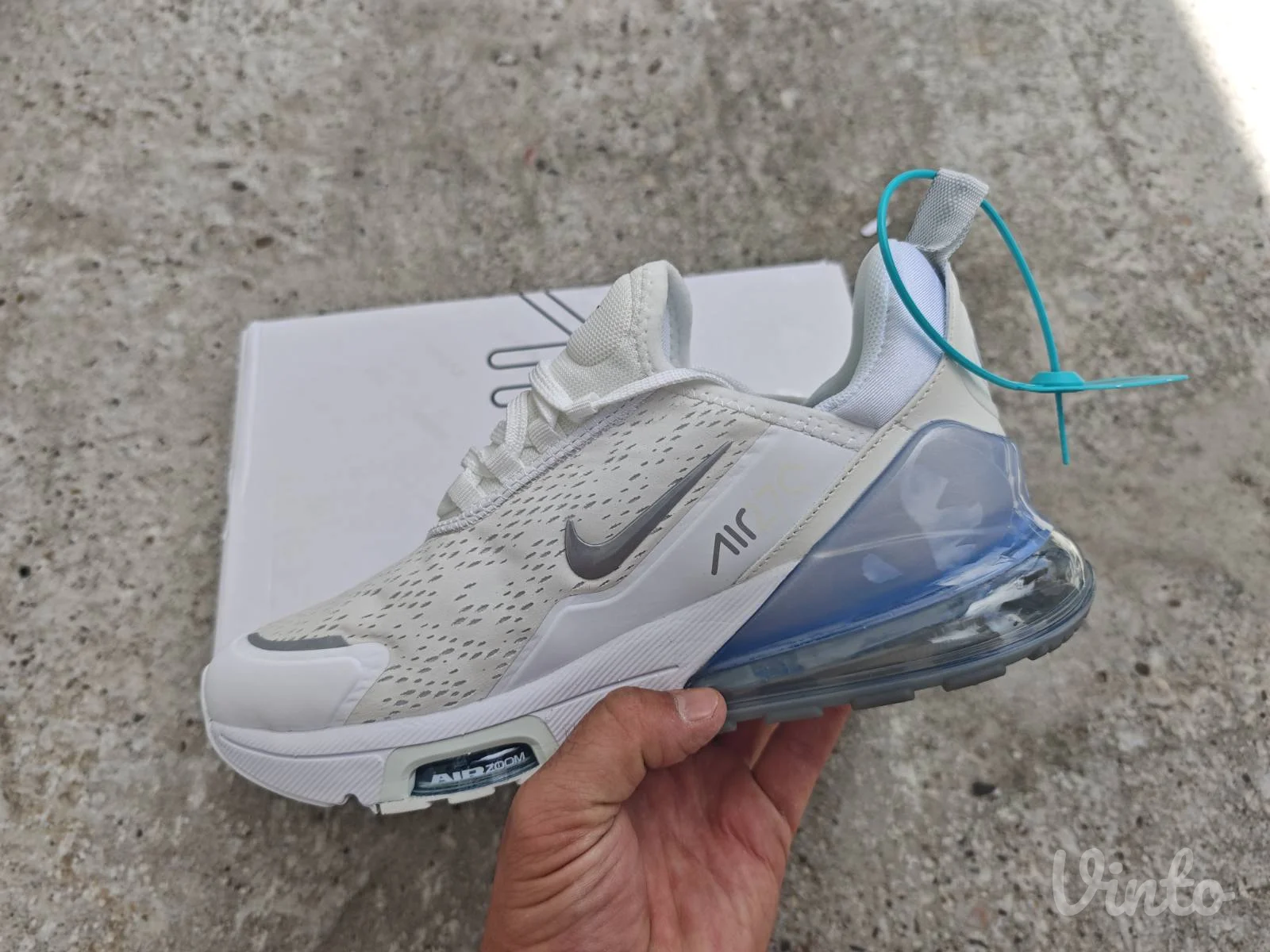 Nike Air Max 270 Premium Off White Pure Platinum W