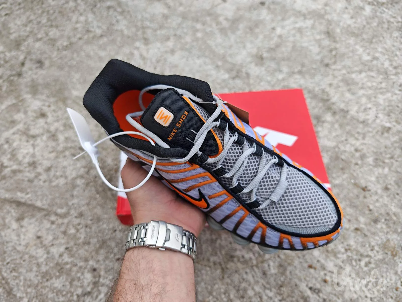 Nike Air Shox TL Bright Mandarin Grey