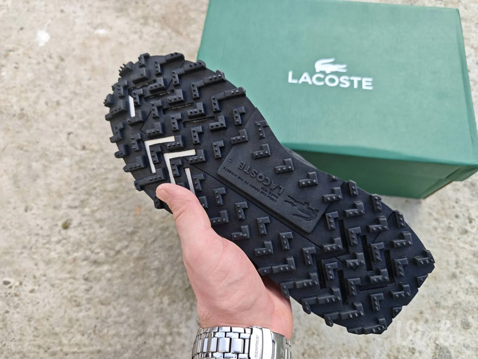 Lacoste Elite Active Black White