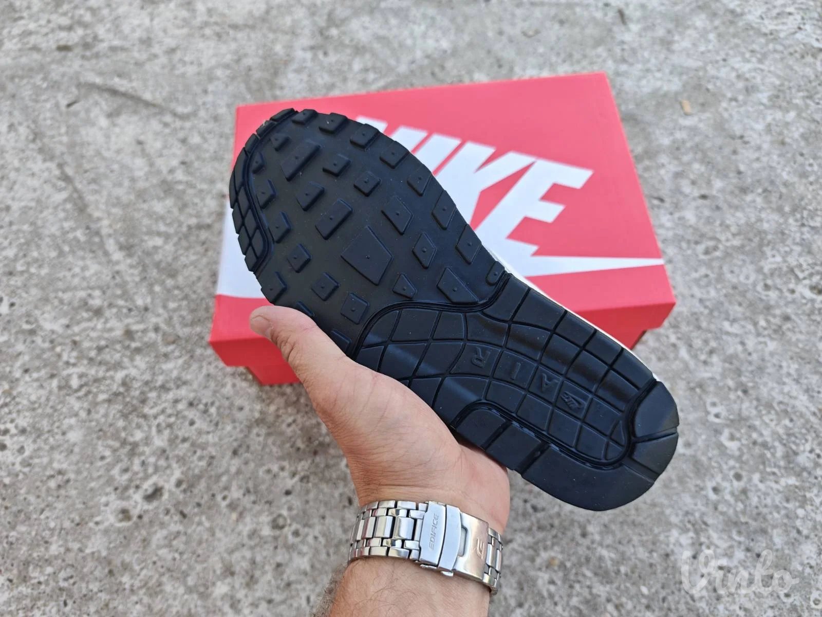 Nike Air Max 1 Wolf Grey Black