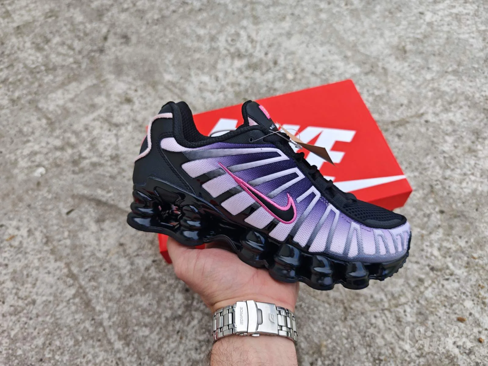 Nike Shox TL Black Play Pink