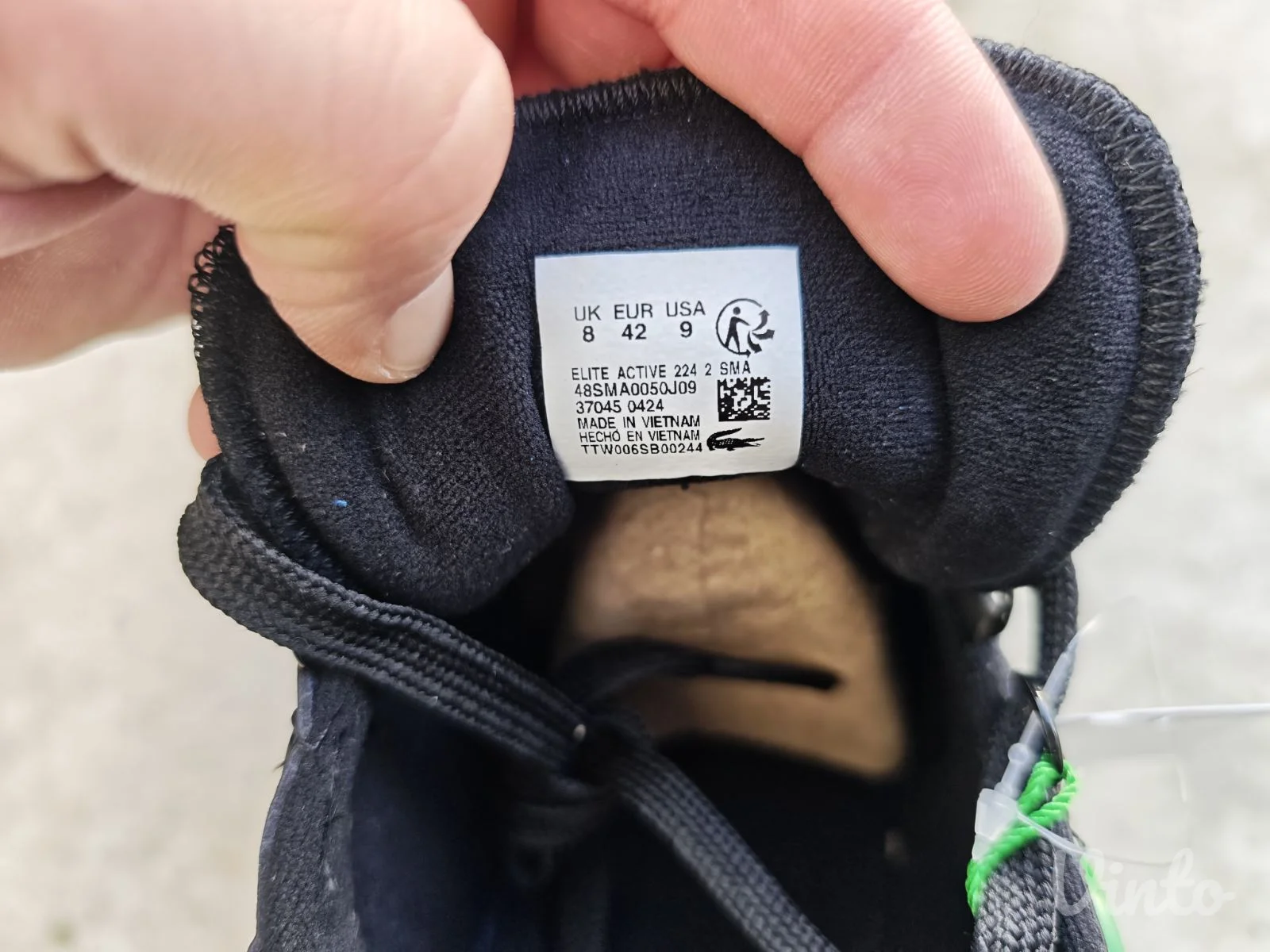 Lacoste Elite Active Full Black