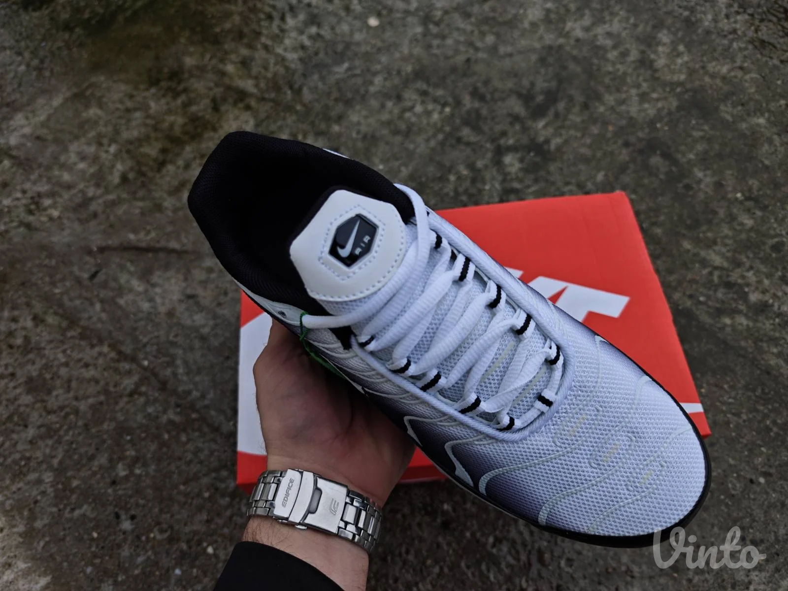 Nike Air Max Plus TN White Black New