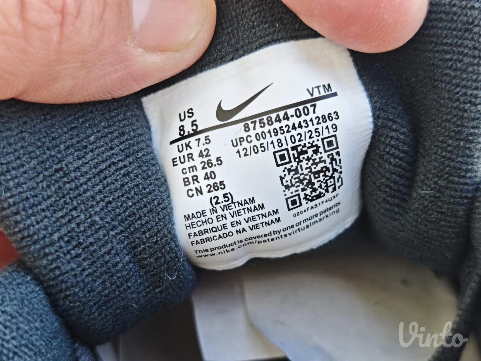 Nike Air Max 1 Mini Swoosh Bred