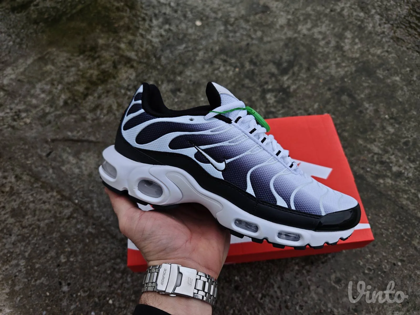 Nike Air Max Plus TN White Black New