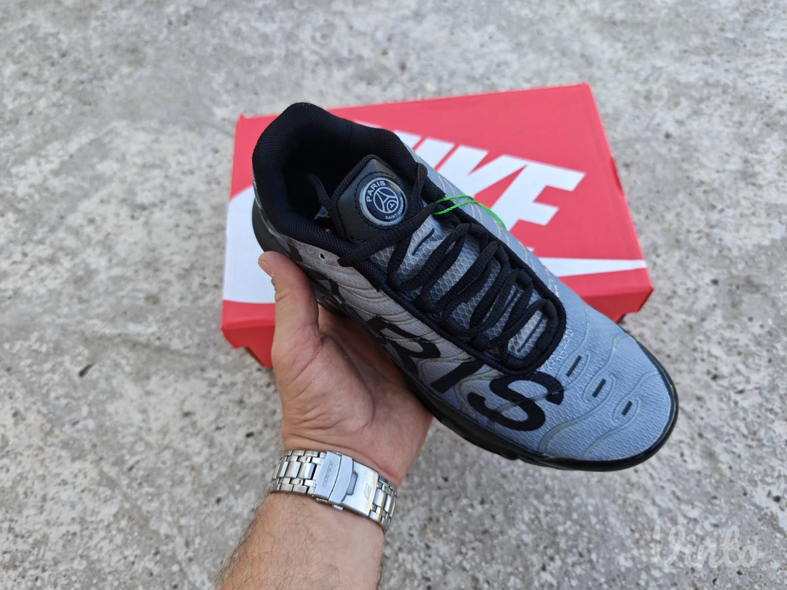 Nike Air Max Plus TN PSG Paris Saint Germain Black