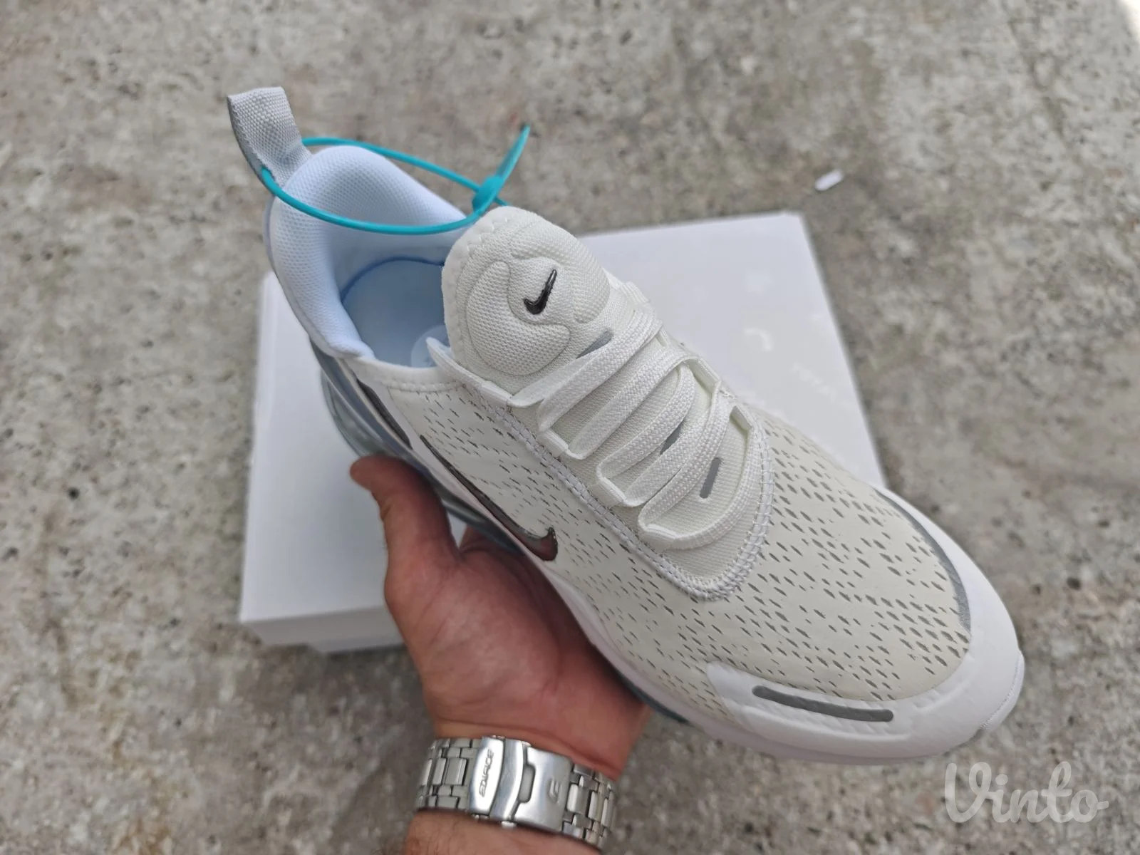 Nike Air Max 270 Premium Off White Pure Platinum