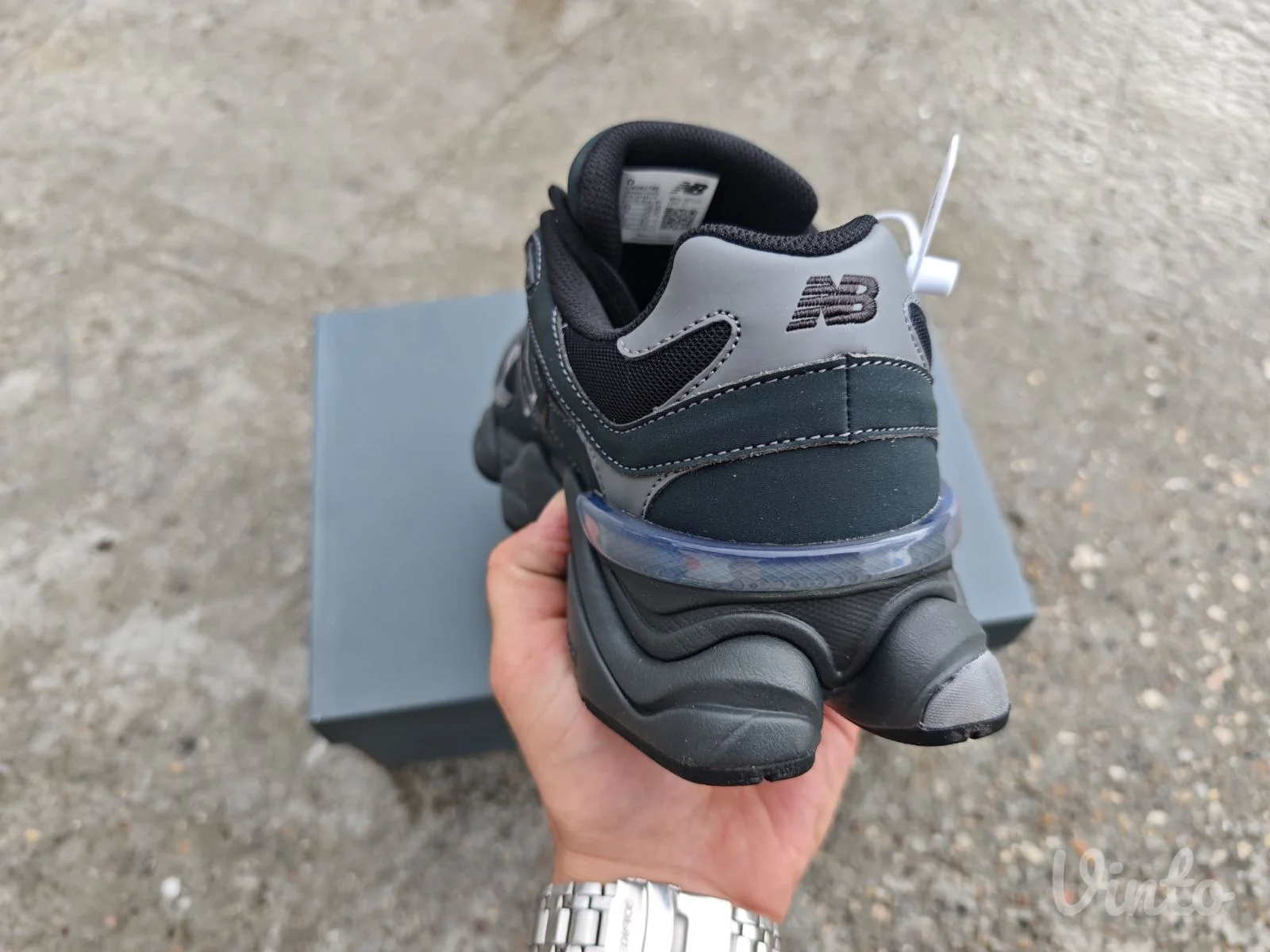New Balance 9060 Mono Black