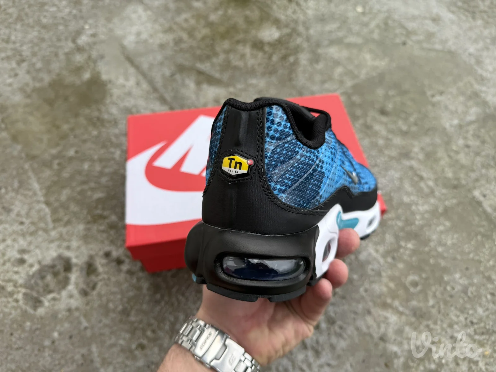 Nike Air Max Plus TN Dot Pattern Black Dusty Cactus