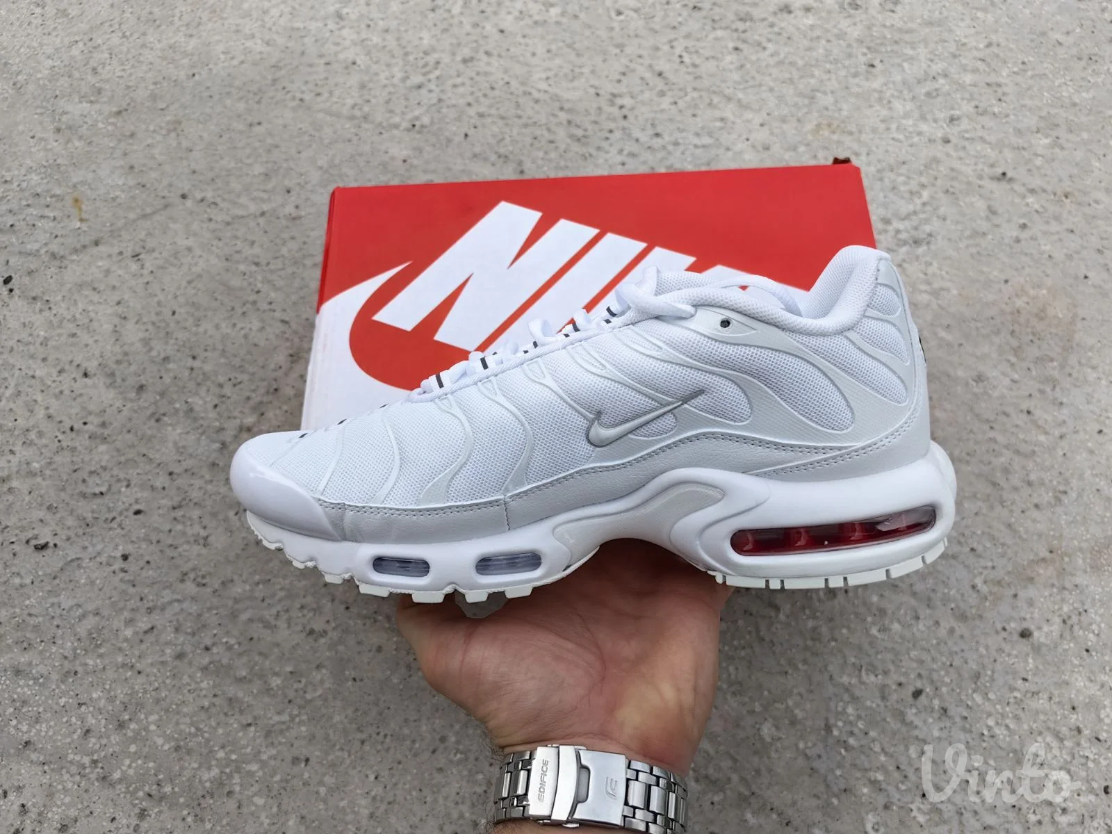 Nike Air Max Plus TN Triple White