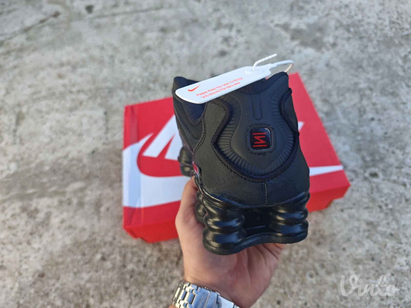 Nike Shox TL Triple Black