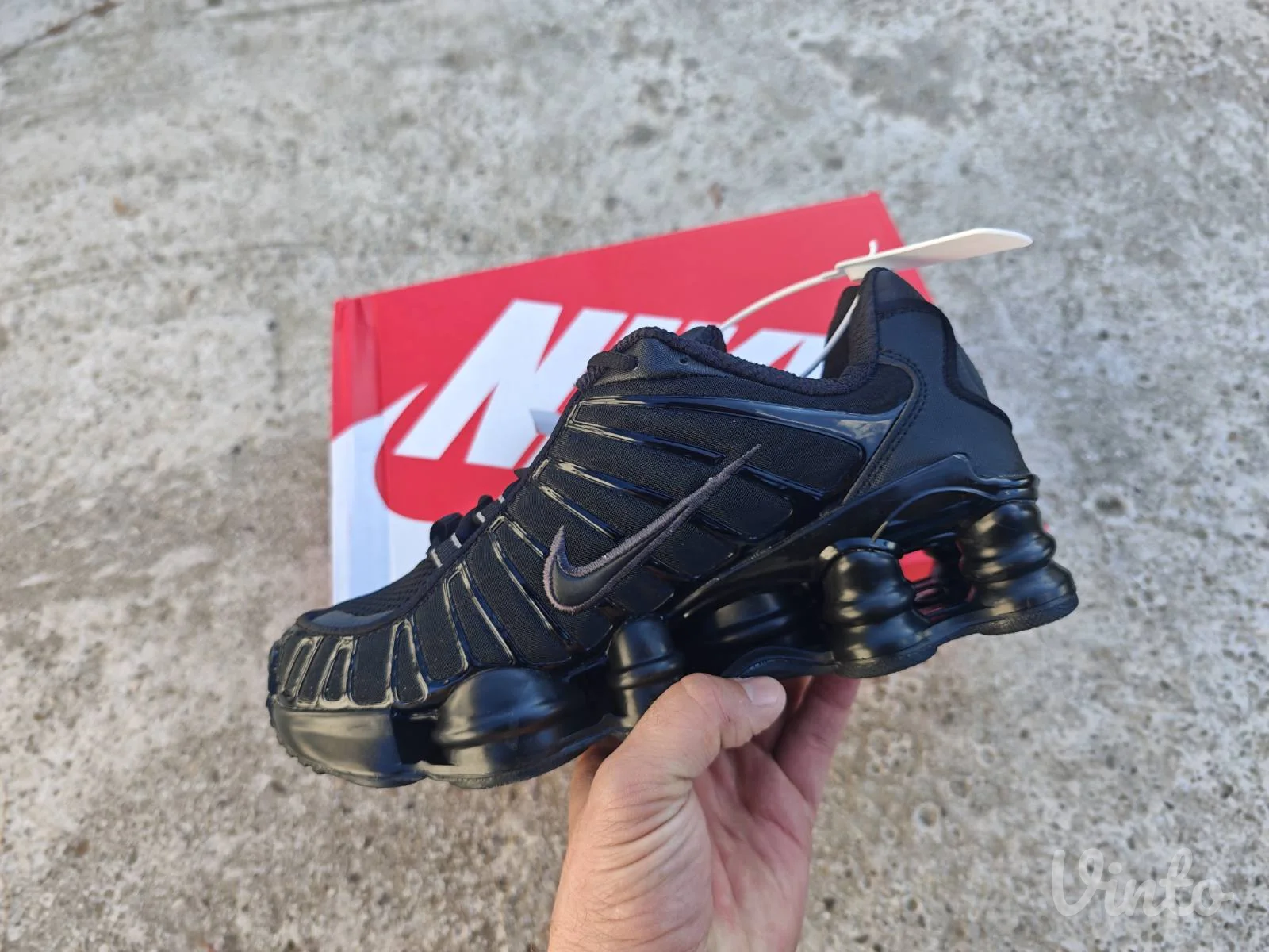 Nike Shox TL Triple Black