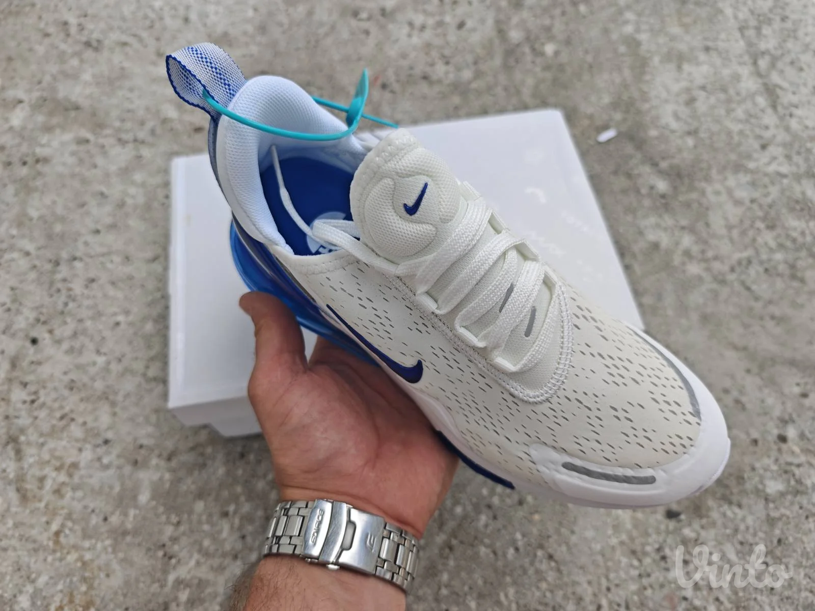 Nike Air Max 270 Premium White Sapphire W