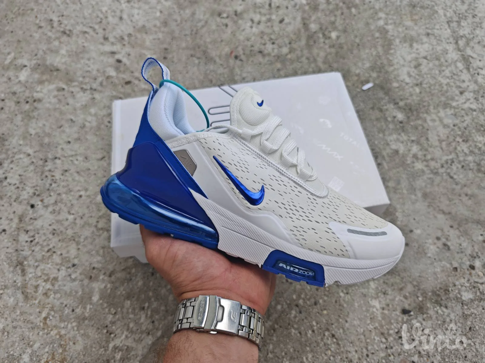 Nike Air Max 270 Premium White Sapphire W