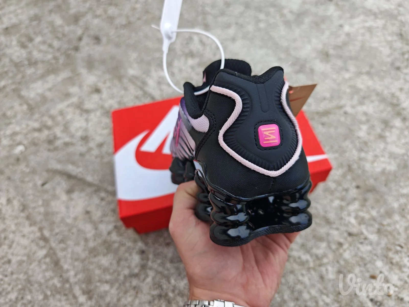 Nike Shox TL Black Play Pink