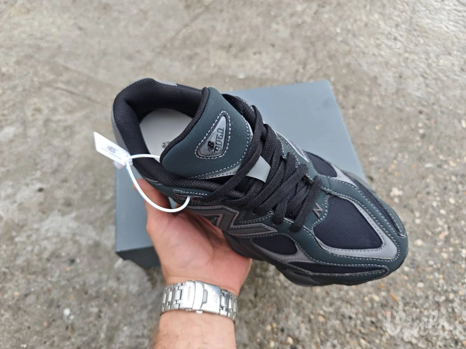 New Balance 9060 Mono Black