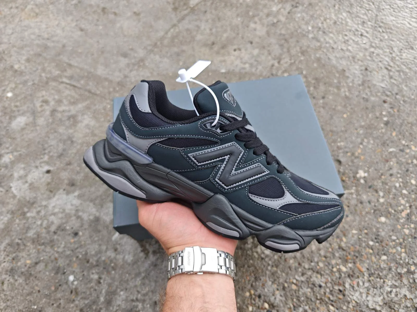 New Balance 9060 Mono Black