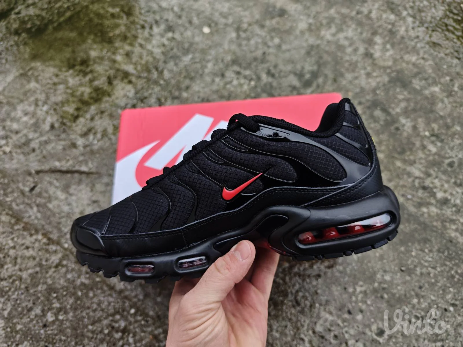 Nike Air Max Plus TN Black Red New