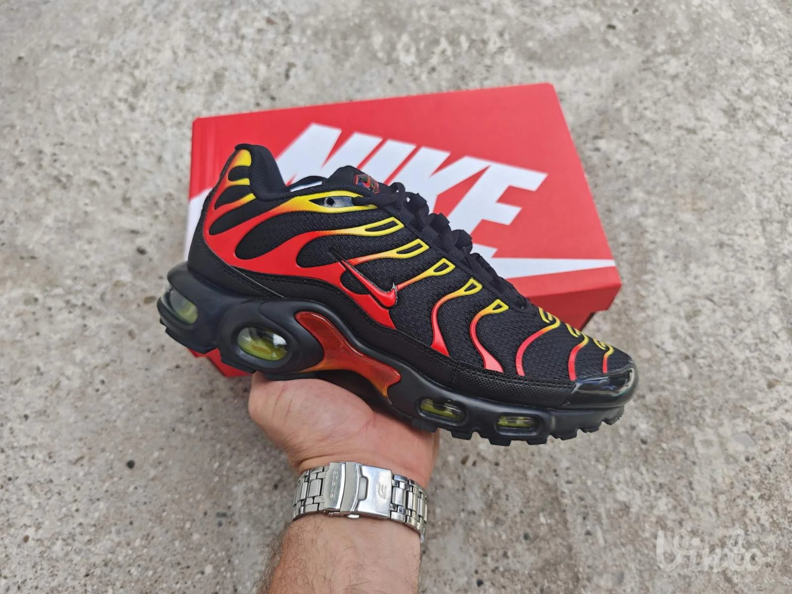 Nike Air Max Plus TN Black University Orange