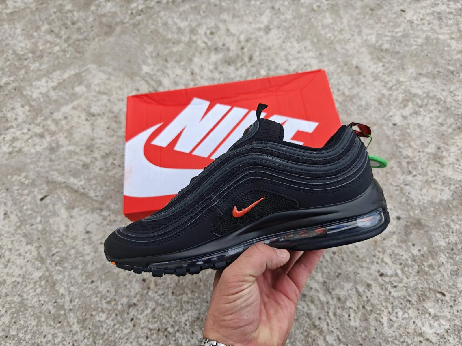 Nike Air Max 97 Black University Orange