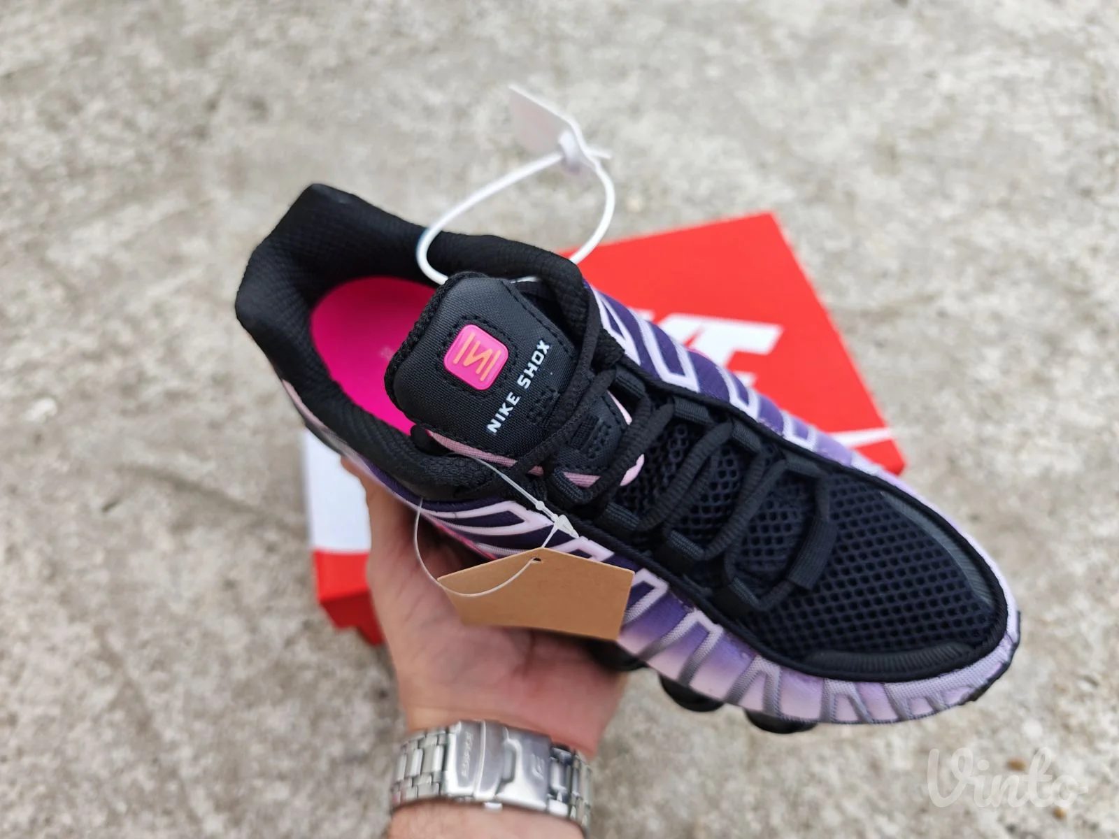 Nike Shox TL Black Play Pink