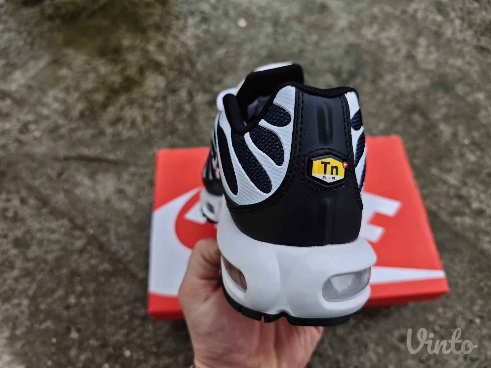 Nike Air Max Plus TN White Black New