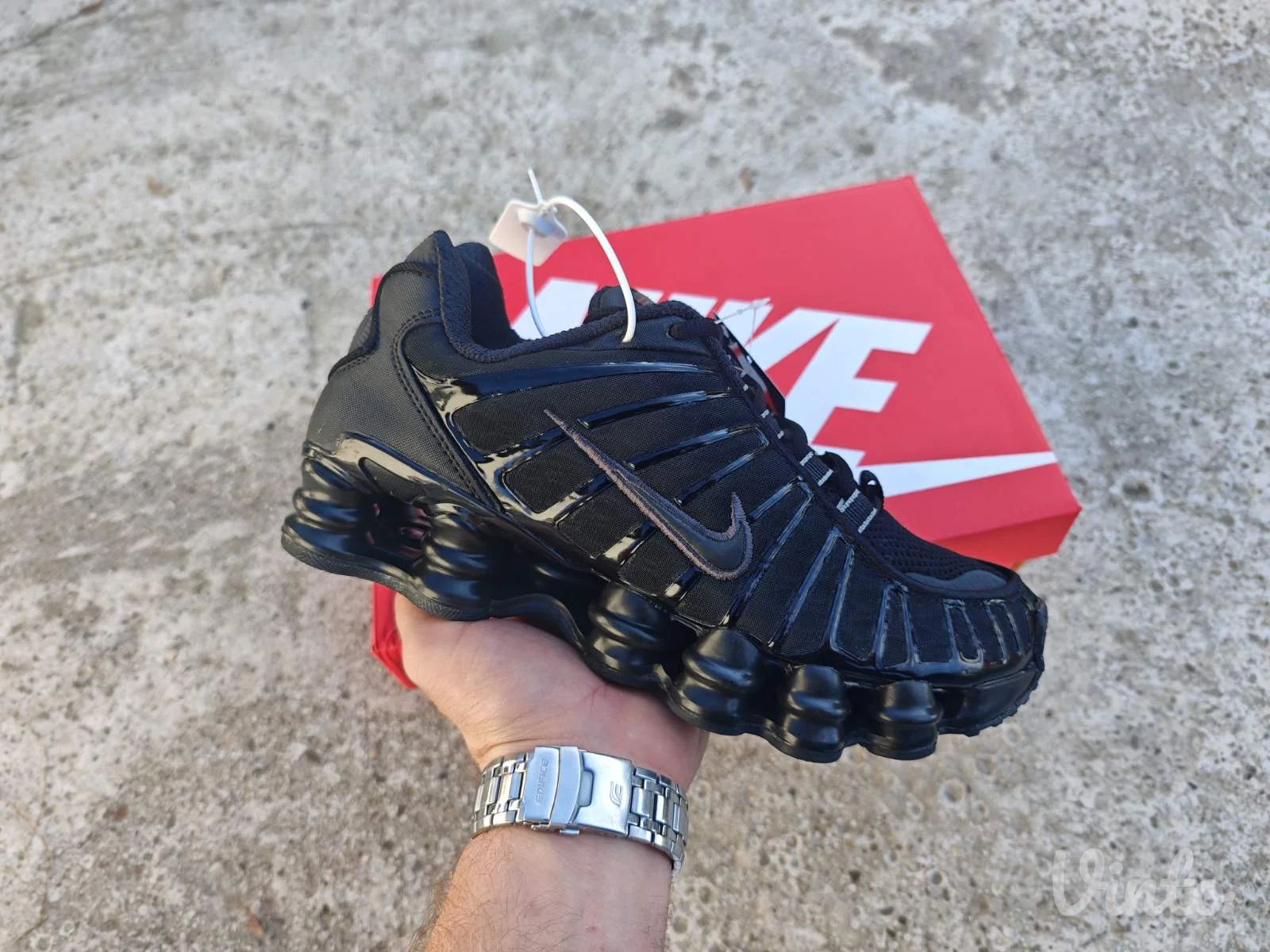 Nike Shox TL Triple Black